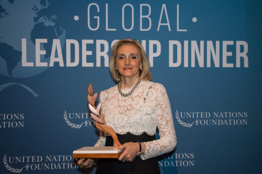 Ornella Barra, Co-Chief Operating Officer di Walgreens Boots Alliance riceve il Global Leadership Award 2016