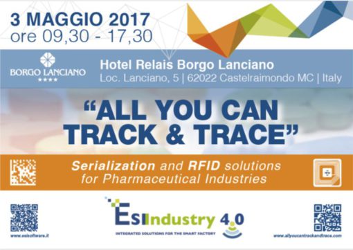 All You Can Track And Trace - 2017 - Serialization and RFID solutions for Pharmaceutical Industries